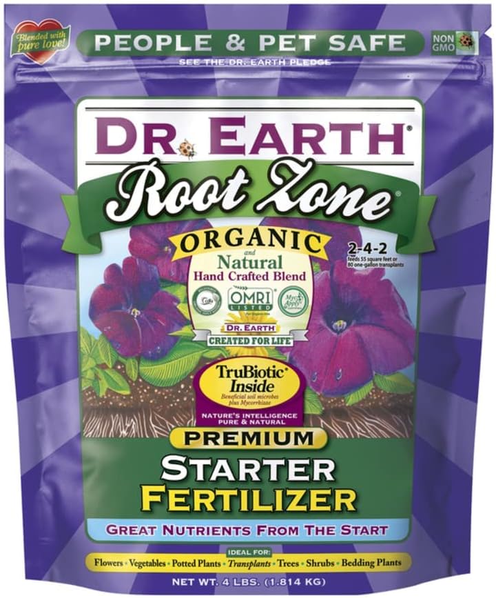 Dr. Earth Organic Root Zone Starter Fertilizer 2-4-2 - 4 lbs (1.814 kg) - Image 5
